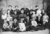 This photograph of the family group shows Salem’s wife Victoria in the centre surrounded by her children and grandchildren.