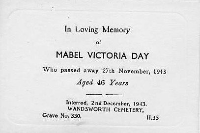 Mabel's Obituary